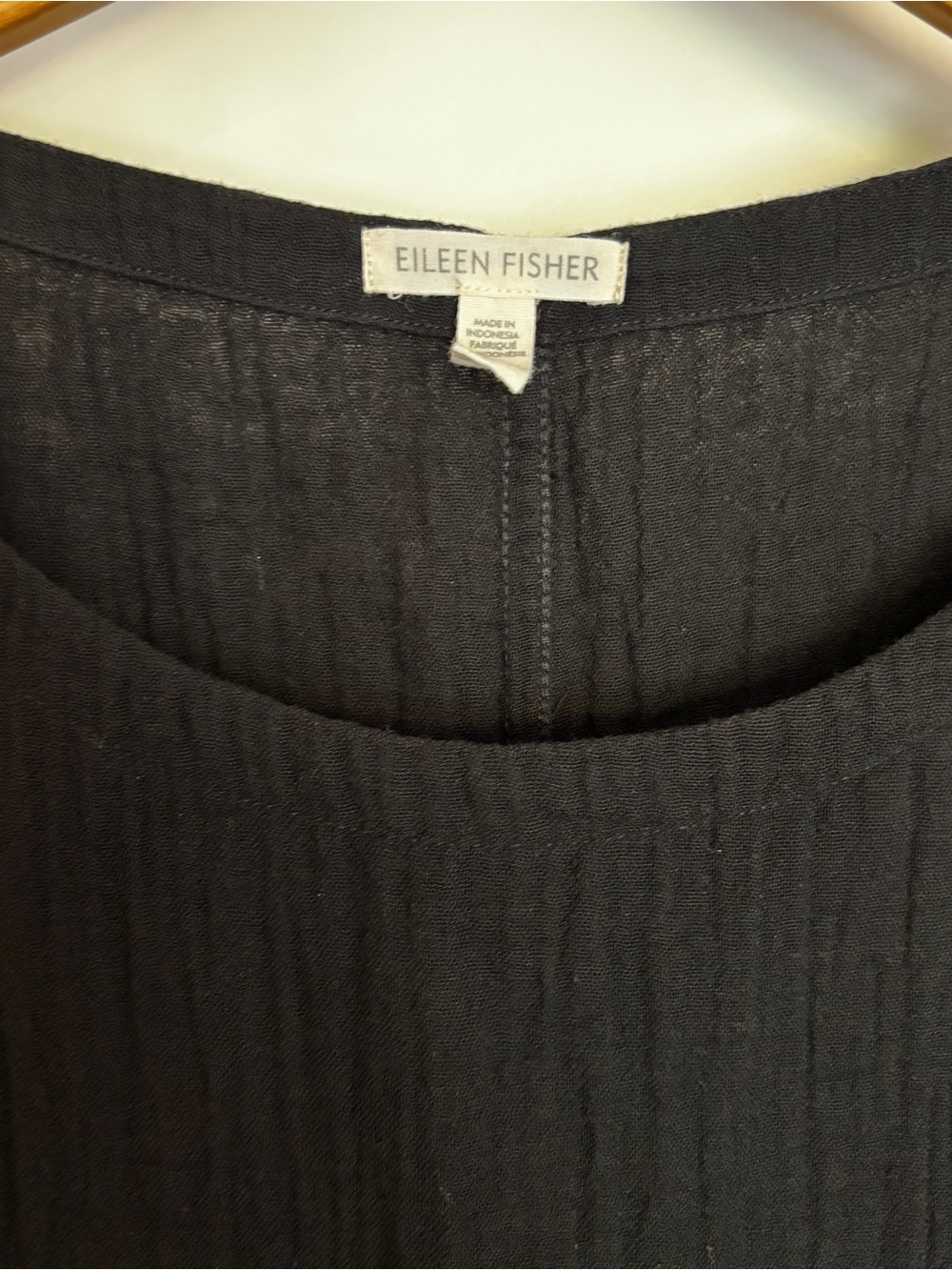 Eileen Fisher Organic Textured Shift Dress Size S/P